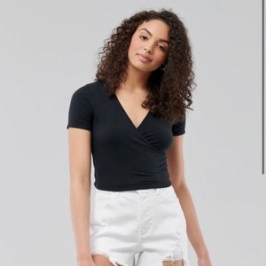 Hollister Wrap top